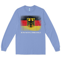 Colony Blue Germany German Flag Deutschland Souvenir Gift Alemania Long Sleeve Tee - minhPixels