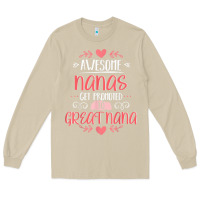 Mushroom Gift for 1st Time Great Nana  Great Nana Long Sleeve Tee - minhPixels
