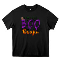 Black I put the Boo in Boujie Heavy Core Tee - RacoonDesign