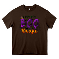 Chocolate Brown I put the Boo in Boujie Heavy Core Tee - RacoonDesign