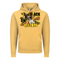 Vintage Mustard i am black history Vintage Hoodie - CowGirlArtShop