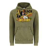 Vintage Olive i am black history Vintage Hoodie - CowGirlArtShop