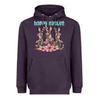 Plum happy easter bunny Heavyweight Hoodie - Artiststas