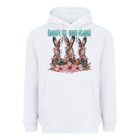 White happy easter bunny Heavyweight Hoodie - Artiststas