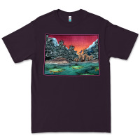 Plum Colorado Scenery Map Premium Tee - Bettercallsaul