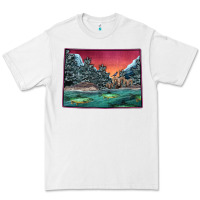 White Colorado Scenery Map Premium Tee - Bettercallsaul