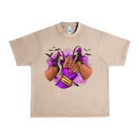 French Oak Halloween afro sneakers Urban Heavy Tee - RanaPortraitStore
