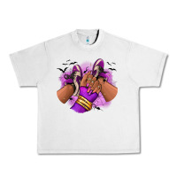 Lunar Rock Halloween afro sneakers Urban Heavy Tee - RanaPortraitStore
