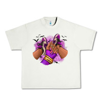 Pistachio Halloween afro sneakers Urban Heavy Tee - RanaPortraitStore