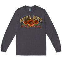 Smoke Mama mode all day everyday Mother's Day Long Sleeve Tee - CowGirlArtShop