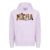 Lilac halloween mama Premium Hoodie - BundleAndBundleShop