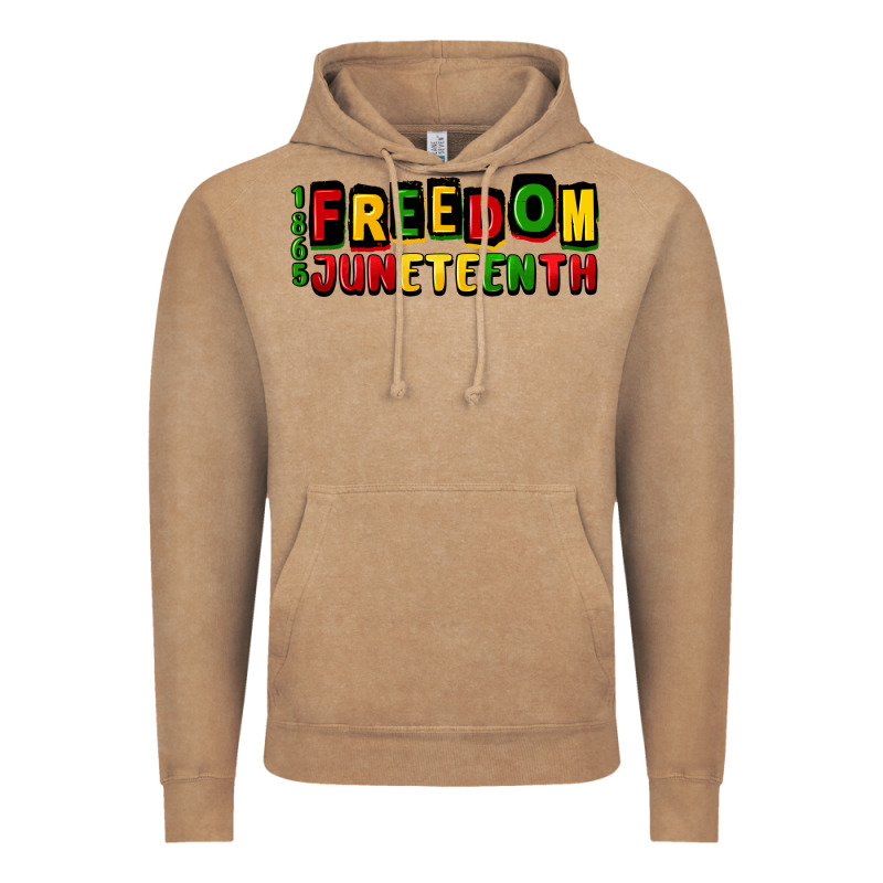 Freedom Juneteenth Vintage Hoodie by CowGirlArtShop | Teevron