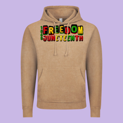 Freedom Juneteenth Vintage Hoodie Designed By Cowgirlartshop