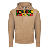 Vintage Coffee freedom juneteenth Vintage Hoodie - CowGirlArtShop