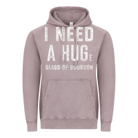Vintage Zinc I Need a HUGe Glass of Bourbon T Shirt Bourbon Gifts for Him Vintage Hoodie - minhPixels