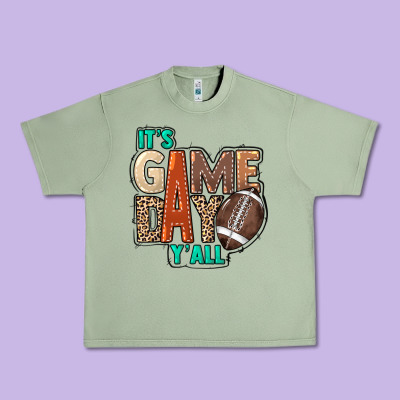 It's Game Day Y'all Urban Heavy Tee Designed By Howdyjamesfarm