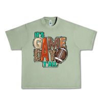 Oil Green It's game day y'all Urban Heavy Tee - HowdyJamesFarm