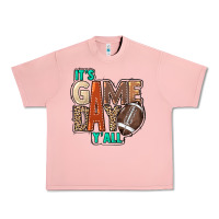 Salmon It's game day y'all Urban Heavy Tee - HowdyJamesFarm