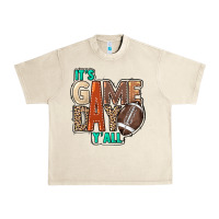 Sandshell It's game day y'all Urban Heavy Tee - HowdyJamesFarm