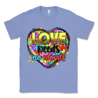 Colony Blue love needs no words Classic Tee - NancyCooperArtShop