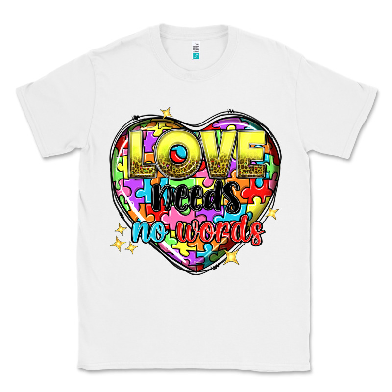 Love Needs No Words Classic Tee by NancyCooperArtShop | Teevron