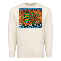 Autism Awareness Hearts Leopard Cowhide Premium Sweatshirt | Teevron