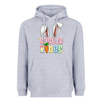 Heather Grey easter vibes Heavyweight Hoodie - Artiststas
