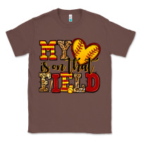 Chestnut my heart is on that field softball Classic Tee - Jasminsmagicworld
