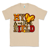 Mushroom my heart is on that field softball Classic Tee - Jasminsmagicworld