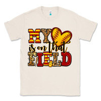 Natural my heart is on that field softball Classic Tee - Jasminsmagicworld