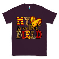 Plum my heart is on that field softball Classic Tee - Jasminsmagicworld