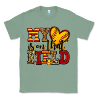 My Heart Is On That Field Softball Classic Tee | Teevron