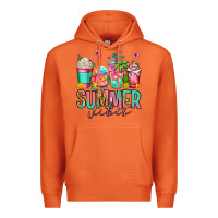 Carrot summer vibes coffee cups Premium Hoodie - Jasminsmagicworld