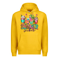 Lemon summer vibes coffee cups Premium Hoodie - Jasminsmagicworld