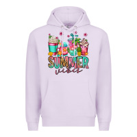 Lilac summer vibes coffee cups Premium Hoodie - Jasminsmagicworld