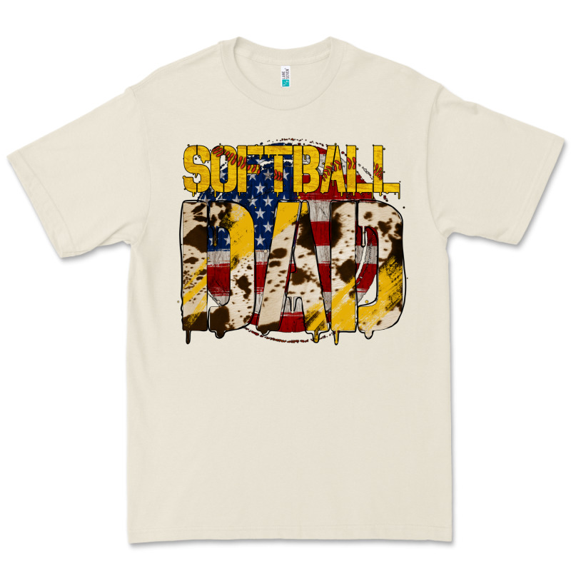 American Softball Dad Premium Tee by Bettercallsaul | Teevron
