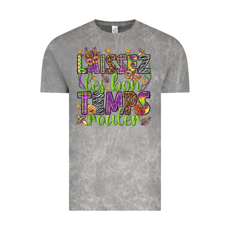 Loissez Les Bon Temps Rouler Vintage Tee by HowdyJamesFarm | Teevron