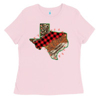 Bubblegum Pink Christmas Texas Ladies Tee - Bettercallsaul
