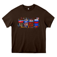 Chocolate Brown labor day drink Heavy Core Tee - RacoonDesign