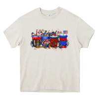 Cream labor day drink Heavy Core Tee - RacoonDesign