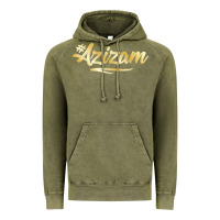 Vintage Olive Azizam Persian Iran Iranian Gift Tala Gold Vintage Hoodie - minhPixels