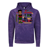 Cloud Purple i am black history black boy  juneteenth Vintage Hoodie - CowGirlArtShop