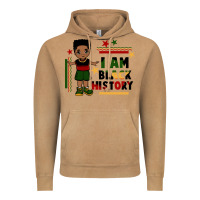 I Am Black History Black Boy  Juneteenth Vintage Hoodie | Teevron