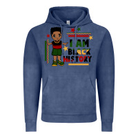 Vintage Denim i am black history black boy  juneteenth Vintage Hoodie - CowGirlArtShop