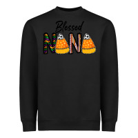 Black Blessed nana Heavyweight Sweatshirt - CowhideDigitalArt
