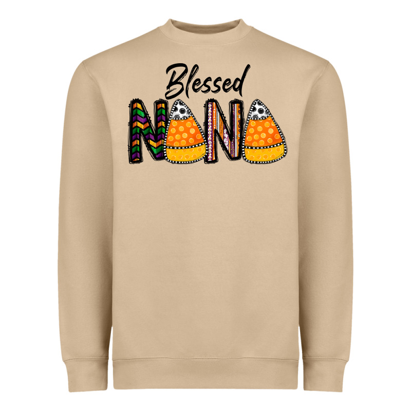 Blessed Nana Heavyweight Sweatshirt by CowhideDigitalArt | Teevron