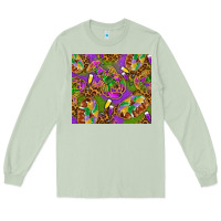 Matcha Mardi Gras with crabs tumbler Long Sleeve Tee - HowdyJamesFarm