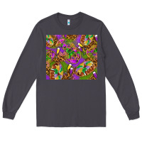 Smoke Mardi Gras with crabs tumbler Long Sleeve Tee - HowdyJamesFarm
