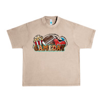 French Oak Game day football popcorn Urban Heavy Tee - HowdyJamesFarm