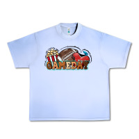 Grape Ice Game day football popcorn Urban Heavy Tee - HowdyJamesFarm
